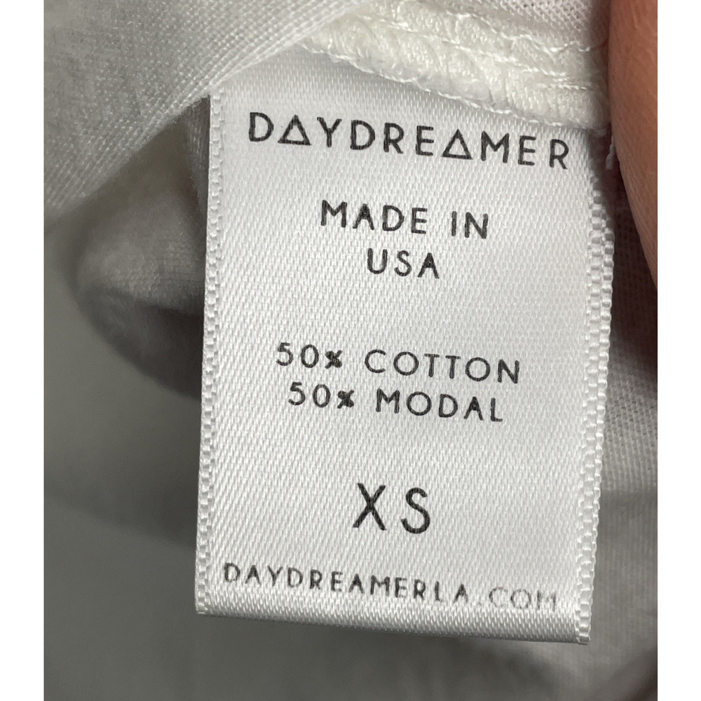 Daydreamer x Free People Pink Floyd Baby Tee Sz XS Short Slv Band Tee Rock Boho - Picture 8 of 9